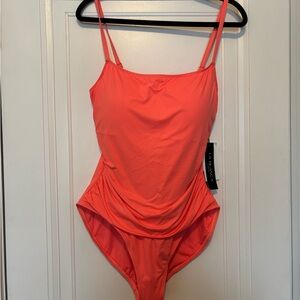 La Blanca Bright Coral One Piece Swimsuit